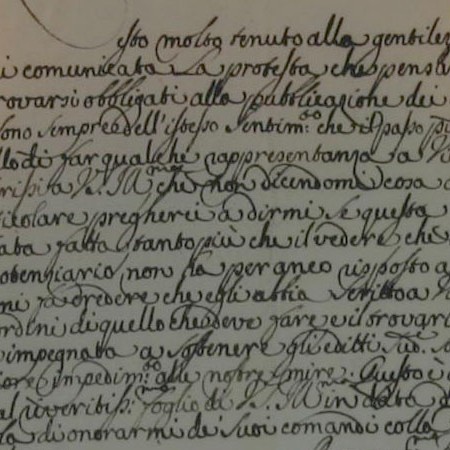 3 - Lettera di Filippo Corsin