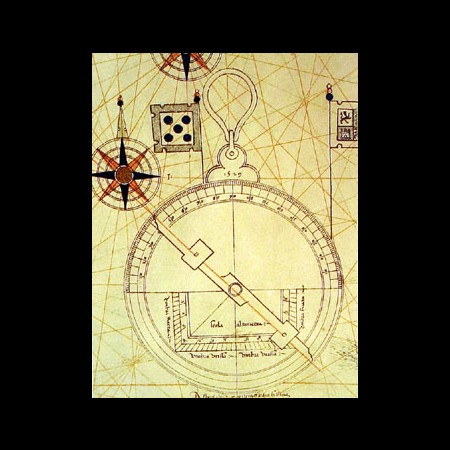 Diego Ribero, Astrolabio, 1529