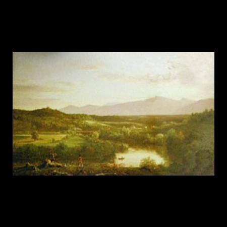 Thomas Cole, Fiume nelle Catskill Mountains, 1843
