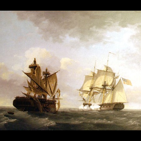 Thomas Birch, Combattimento tra le navi “United States” e “Macedonian”, 1813