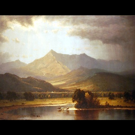 Sanford Robinson Gifford, Temporale sui monti Adirondacks, 1866