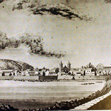 Veduta di Panama da castello di Chiriqui